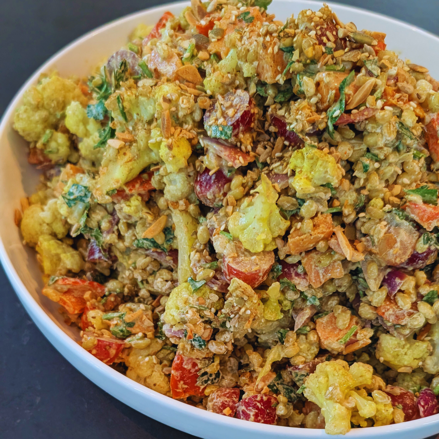 ROAST CAULIFLOWER SALAD