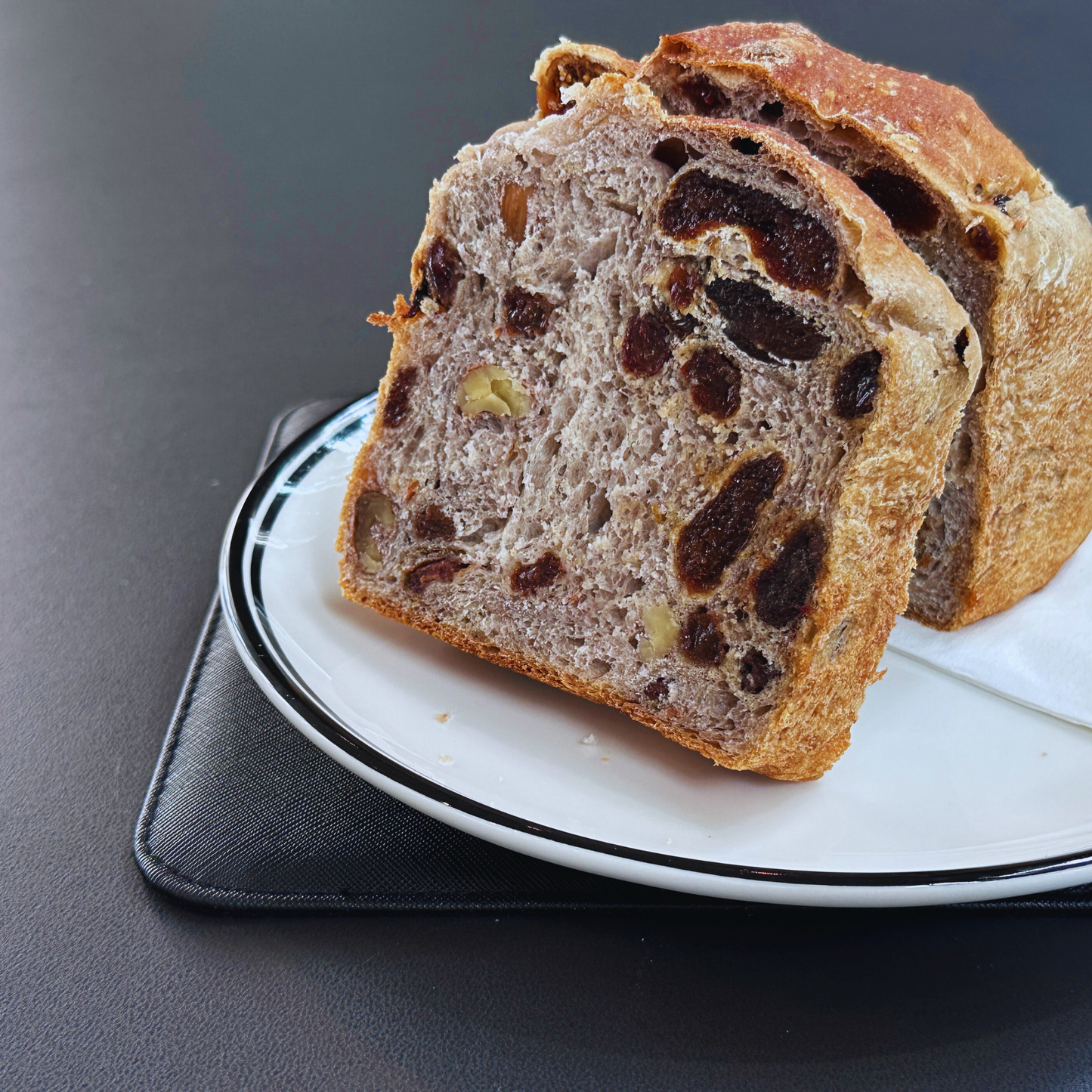 FRUIT & NUT TOAST w. grass-fed butter