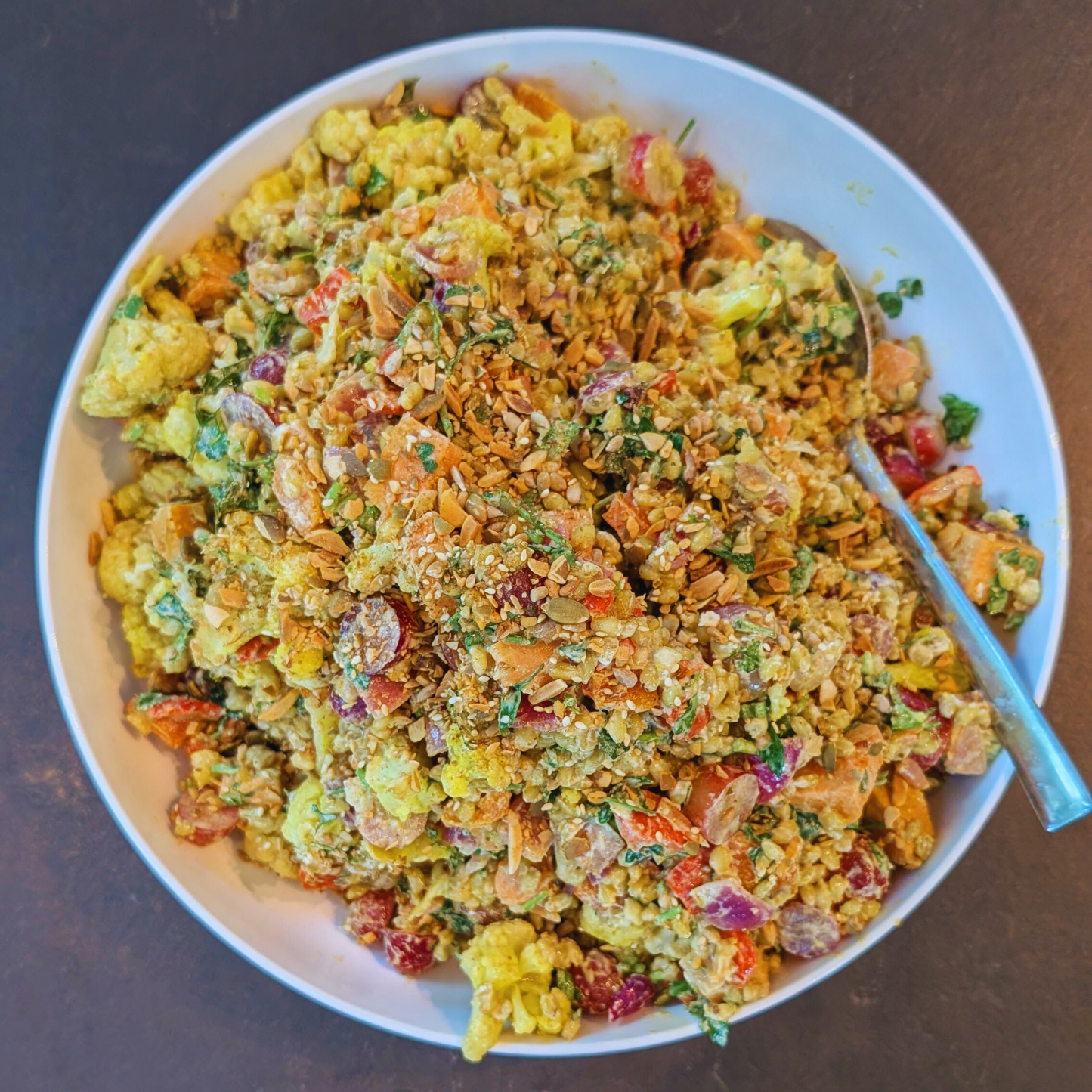 ROAST CAULIFLOWER SALAD